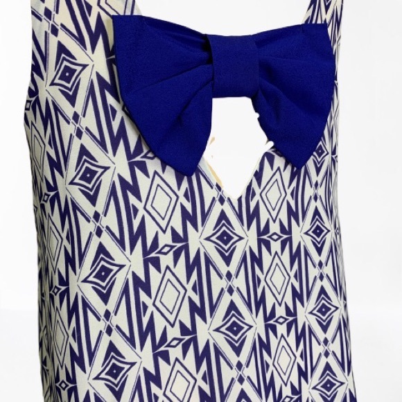 MYAN FROM FRANCESCA’S SHIFT DRESS WITH BOW BACK - Picture 8 of 8